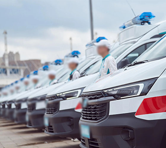 乐至县服务车队展示